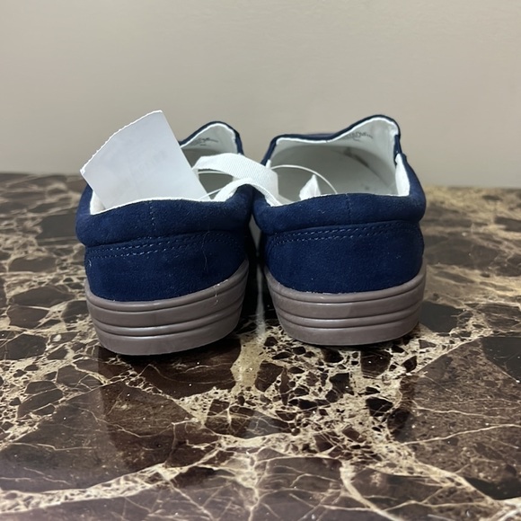 Crewcuts Slip-On Loafers Boat Shoes Navy Blue Size k13 - Picture 2 of 5